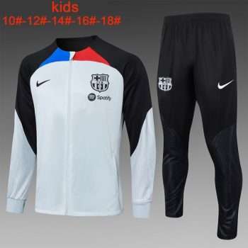 Chandal Ninos FC Barcelona 2024 Gris