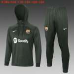 Sudadera Con Capucha Ninos FC Barcelona 2024 Verde
