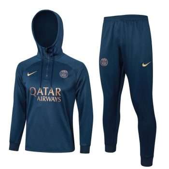 Sudadera Con Capucha Paris Saint Germain 2024 Azul