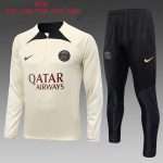 Sudadera Entrenamiento Ninos Paris Saint Germain 2024 Amarillo Negro