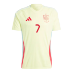Álvaro Morata NO.7 Camiseta Segunda España 2024