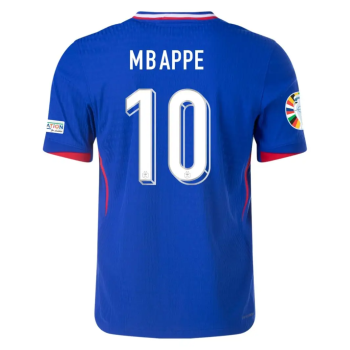 Kylian Mbappé NO.10 Camiseta Primera Francia 2024