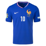 Kylian Mbappé NO.10 Camiseta Primera Francia 2024