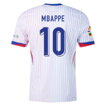 Kylian Mbappé NO.10 Camiseta Segunda Francia 2024
