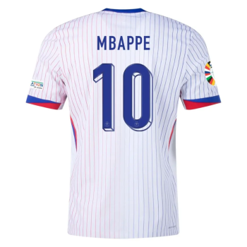 Kylian Mbappé NO.10 Camiseta Segunda Francia 2024