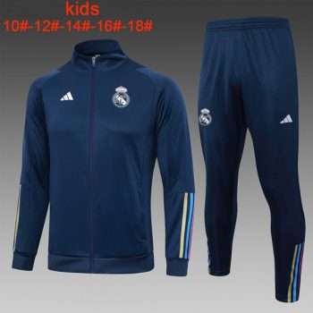 Chandal Ninos Real Madrid 2024 Azul