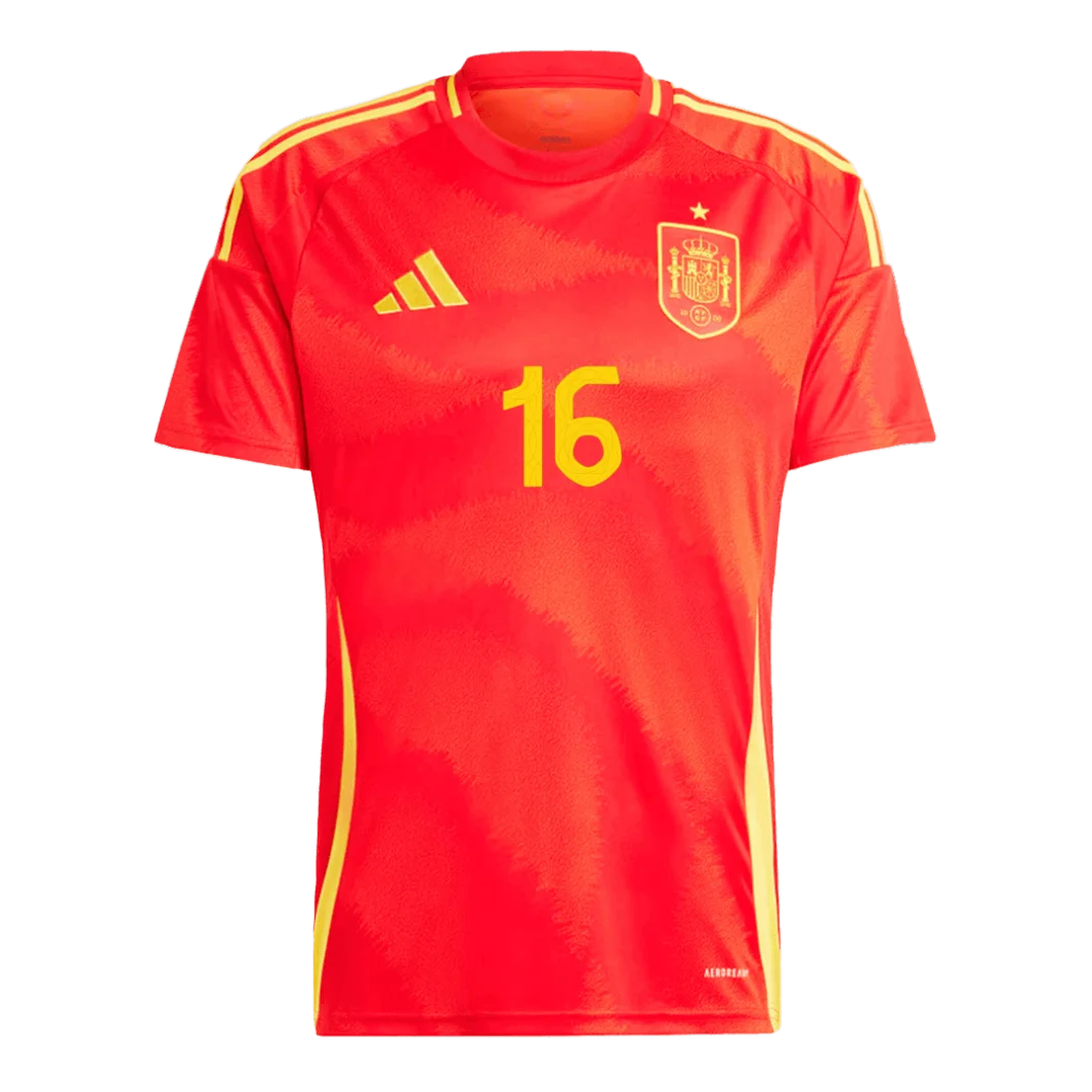 Rodrigo NO.16 Camiseta Primera España 2024_1