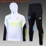 Sudadera Con Capucha Ninos Arsenal 2024 Blanco