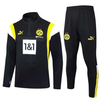 Sudadera Entrenamiento Broussia Dortmund 2024 Negro