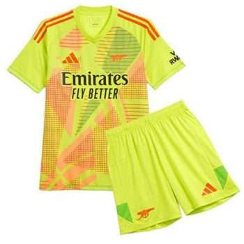 Camiseta Arsenal Conjunto Niños Portero 2024 2025