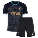 Camiseta Liverpool X Lebron James Conjunto Niños 2024 2025