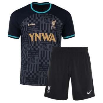 Camiseta Liverpool X Lebron James Conjunto Niños 2024 2025