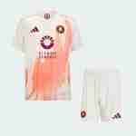 Camiseta AS Roma Conjunto Niños Segunda 2024 2025