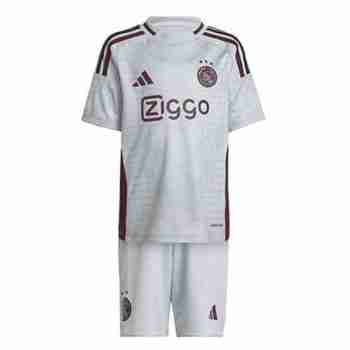 Camiseta Ajax De Ámsterdam Conjunto Niños Terceraa 2024 2025