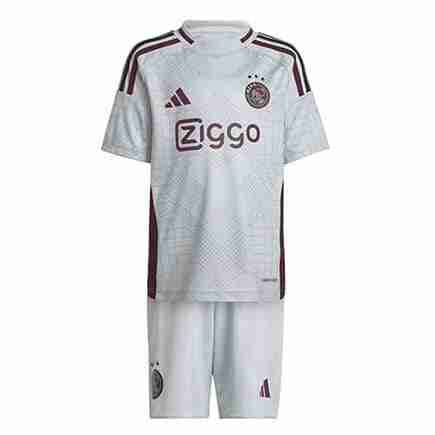 Camiseta Ajax De Ámsterdam Conjunto Niños Terceraa 2024 2025