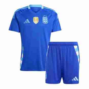 Camiseta Argentina Conjunto Niños Segunda 2024 2025
