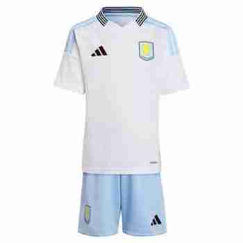 Camiseta Aston Villa Conjunto Niños Segunda 2024 2025