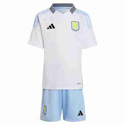 Camiseta Aston Villa Conjunto Niños Segunda 2024 2025