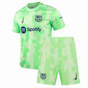 Camiseta FC Barcelona Conjunto Niños Tercera 2024 2025