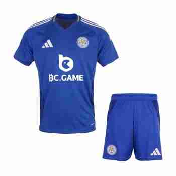 Camiseta Leicester City Conjunto Niños Casa Primera 2024 2025