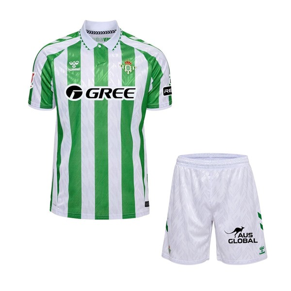 Camiseta Real Betis Conjunto Niños Primera 2024 2025