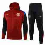 Chandal Con Capucha FC Barcelona 2024 2025 Azul Rojo