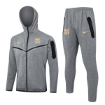 Chandal Con Capucha FC Barcelona 2024 2025 Gris