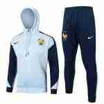 Chandal Con Capucha Francia 2024 25 Gris