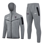 Chandal Con Capucha Inglaterra 2024 2025 Gris