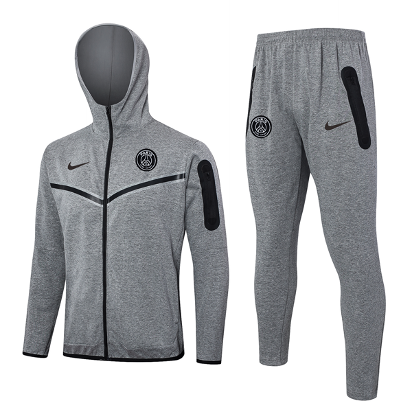 Chandal Con Capucha Paris Saint Germain 2024 2025 Gris