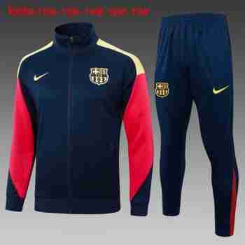 Chandal Ninos FC Barcelona 2024 2025 Azul Amarillo