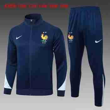 Chandal Ninos Francia 2024 2025 Azul