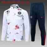 Chandal Ninos Paris Saint Germain 2024 2025 Blanco Rojo