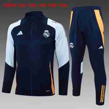 Chandal Ninos Real Madrid 2024 25 Azul