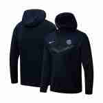 Chaqueta Con Capucha Paris Saint Germain 2024 2025 Azul