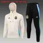 Sudadera Con Capucha Ninos Argentina 2024 2025 Amarillo