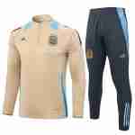Sudadera De Training Argentina 2024 2025 Amarillo