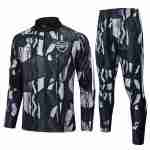 Sudadera De Training Arsenal 2024 2025 Negro Gris
