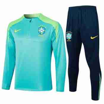 Sudadera De Training Brasil 2024 2025 Verde