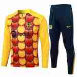 Sudadera De Training FC Barcelona 2024 2025 Amarillo Rojo