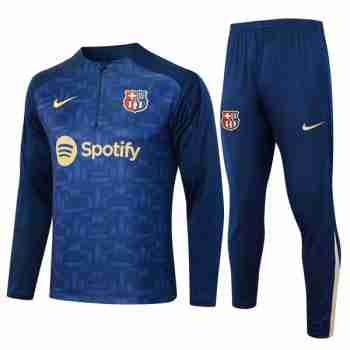 Sudadera De Training FC Barcelona 2024 2025 Azul