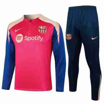 Sudadera De Training FC Barcelona 2024 2025 Rojo Azul