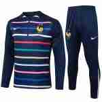 Sudadera De Training Francia 2024 25 Azul