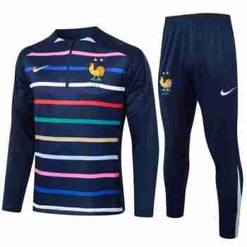 Sudadera De Training Francia 2024 25 Azul