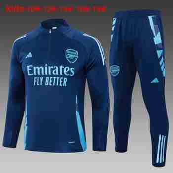 Sudadera De Training Ninos Arsenal 2024 2025 Azul
