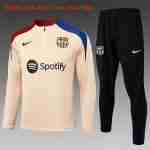 Sudadera De Training Ninos FC Barcelona 2024 2025 Amarillo Azul