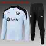 Sudadera De Training Ninos FC Barcelona 2024 2025 Azul