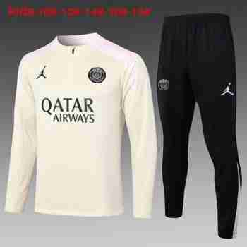 Sudadera De Training Ninos Paris Saint Germain 2024 2025 Amarillo Rosa