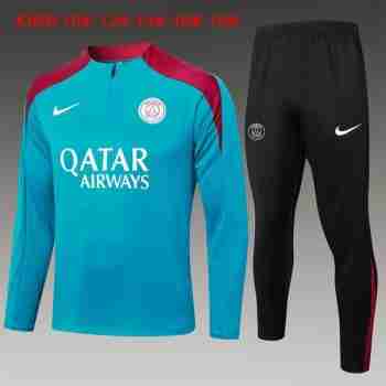 Sudadera De Training Ninos Paris Saint Germain 2024 2025 Azul