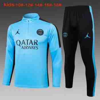 Sudadera De Training Ninos Paris Saint Germain 2024 2025 Azul